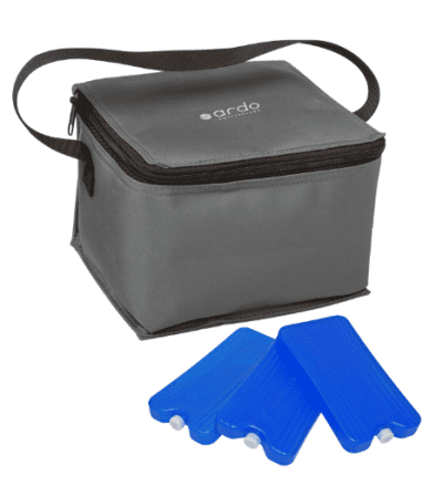 ציידנית עם קרחונים