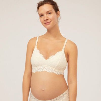 חזיית נמסיס- חזיית הנקה מתחרה בצבע שמנת