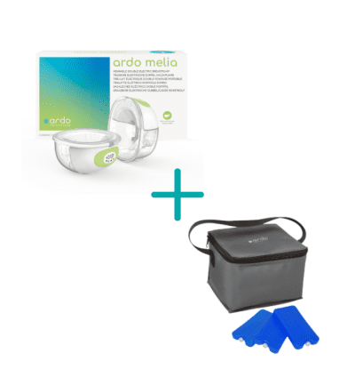 ardo melia משאבת חלב מתלבשת וצידנית